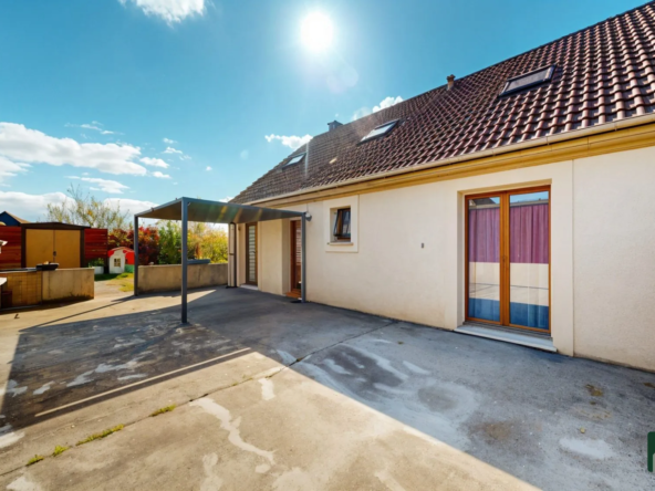 Maison familiale à proximité de Courville avec jardin et terrasse - 87 m²