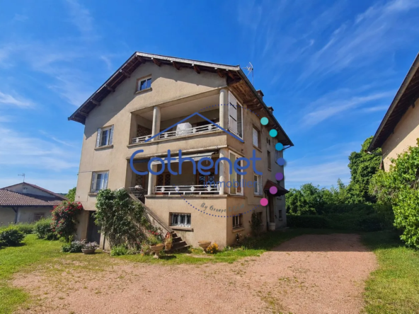 Maison de village à rafraîchir de 220 m² avec potentiel d'investissement à Cuinzier