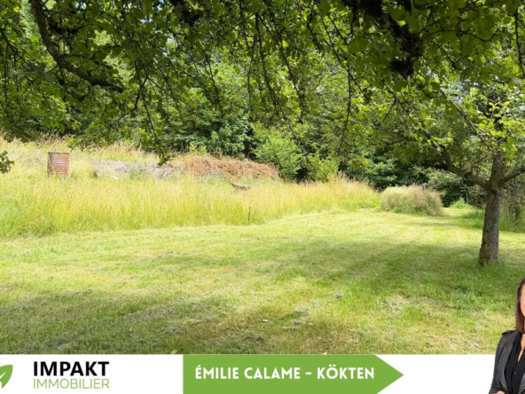 Terrain à vendre à Auxelles-Haut de 12 ares avec vue dégagée