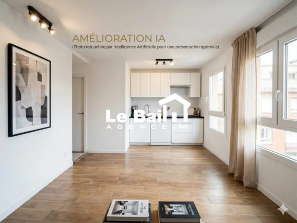 Appartement 2 pièces rénové avec balcon et parking à Osny