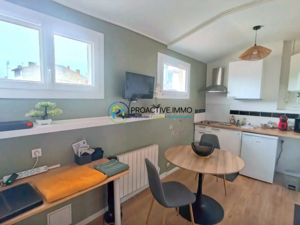 Appartement T1 bis de 20,60 m² à Bordeaux Saint Genès à vendre