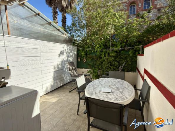 Appartement T2 en rez-de-jardin sans charges à Saint-Cyprien Plage