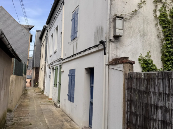Maison de ville à Honfleur avec 2 chambres et cour intérieure