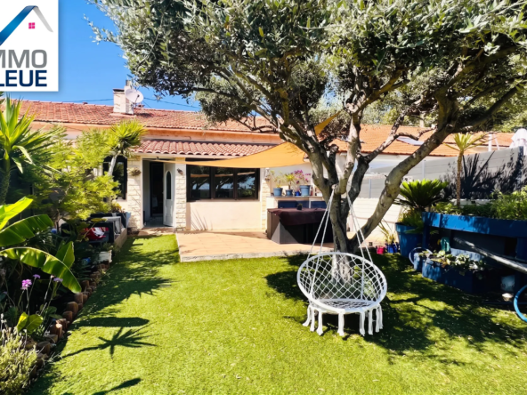 Charmante maison de plain-pied avec jardin à Martigues (13500)