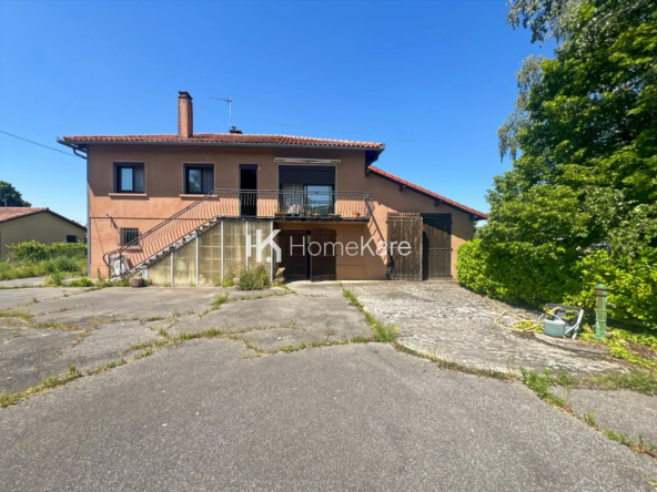 Maison avec fort potentiel à Miramont de Comminges, 75 m², terrain 3000 m²