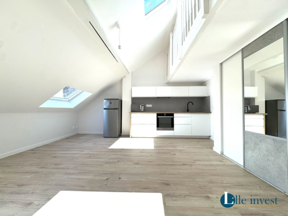 Appartement à vendre Lille proche université, 50m² rénovés, faibles charges