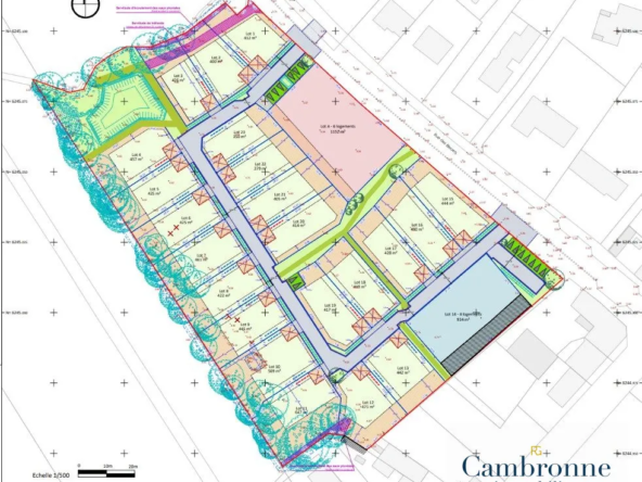 Terrain à bâtir de 1152 m² à Cordemais, performant et calme