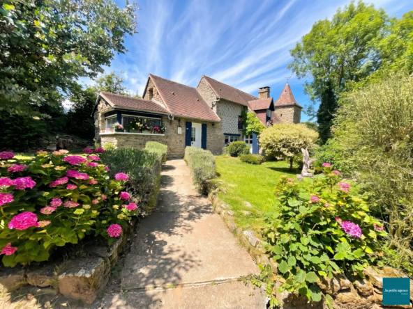 Maison en pierre à vendre à La Forêt-Auvray en Suisse Normande