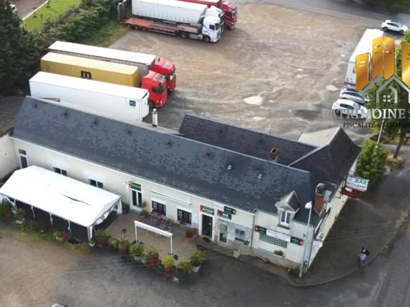 Vente murs commerciaux restaurant + appartement à Luceau - Zone industrielle