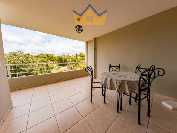 Appartement T2 meublé de 43 m² avec parking à Ducos, Martinique