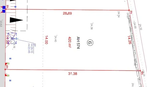 Terrain de 420 m² à vendre à Brem sur Mer dans un lotissement calme