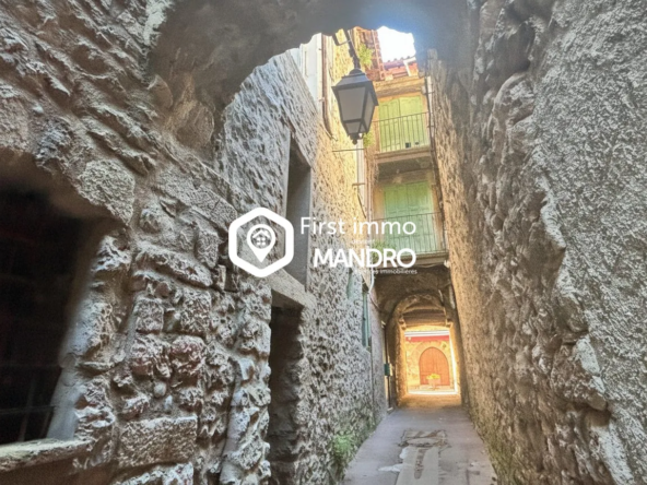 Grand appartement à rénover de 135 m² avec balcons, cave et grenier à Villefranche-de-Conflent