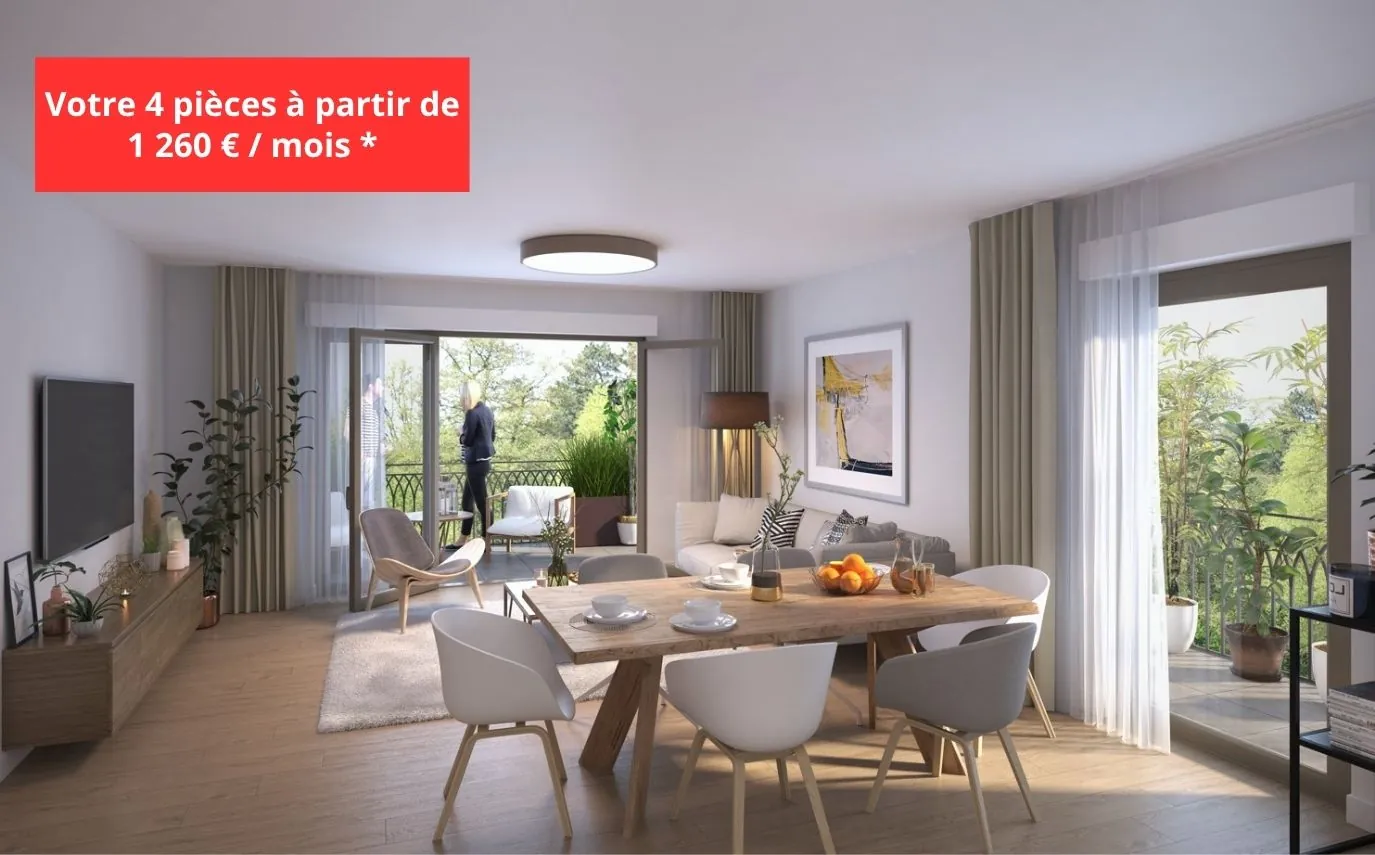 Programme immobilier neuf à Chelles - L'Orée des Coudriers avec appartements et maisons 