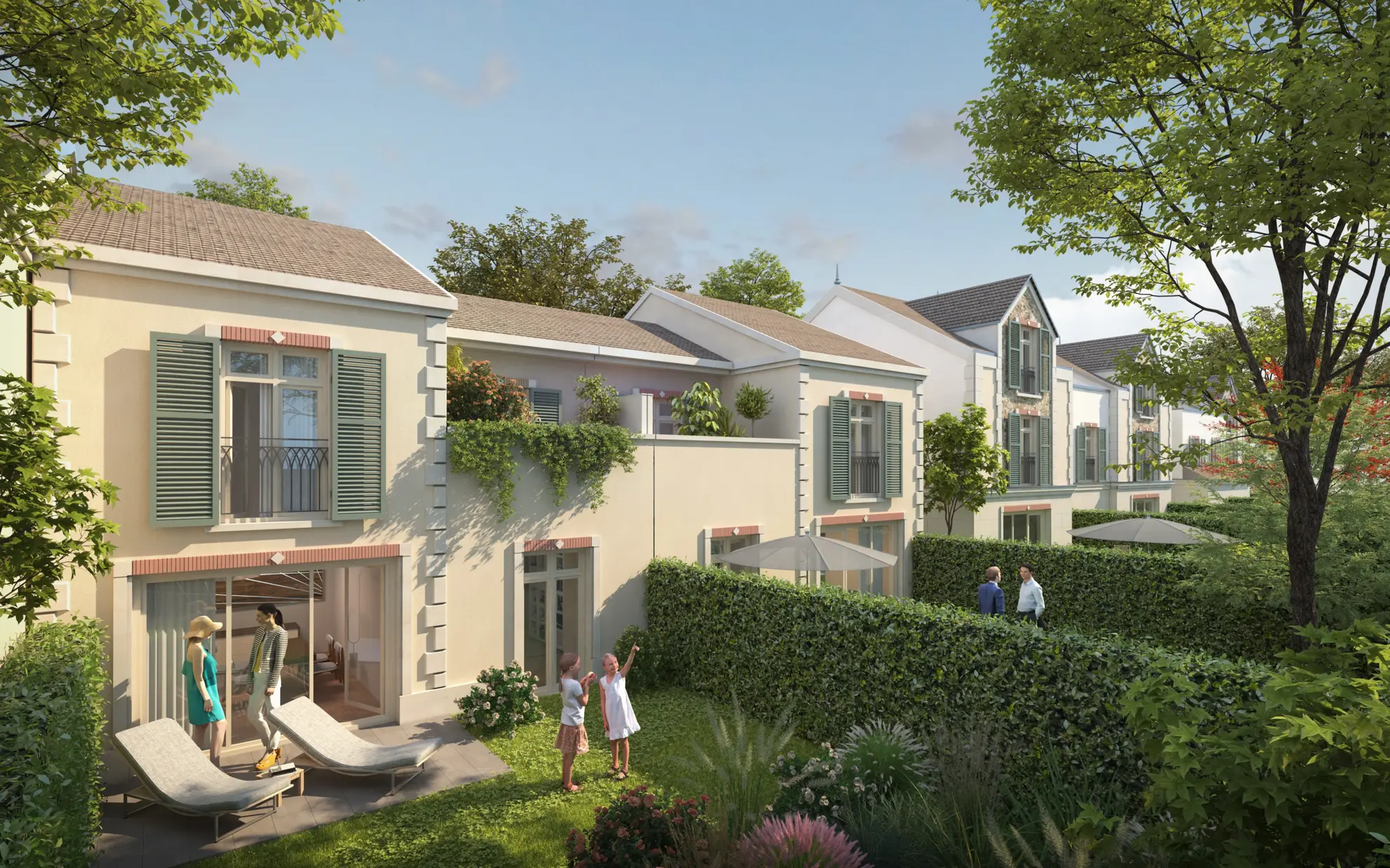Programme immobilier neuf à Chelles - L'Orée des Coudriers avec appartements et maisons 