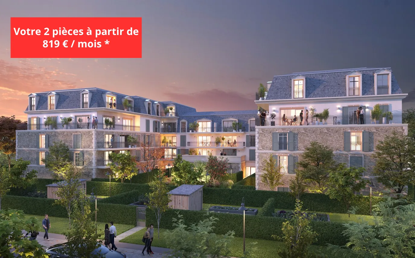 Programme immobilier neuf à Chelles - L'Orée des Coudriers avec appartements et maisons 