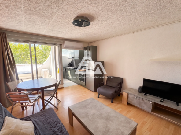 Vente appartement 2 pièces à La Grande-Motte - 33 m² avec loggia