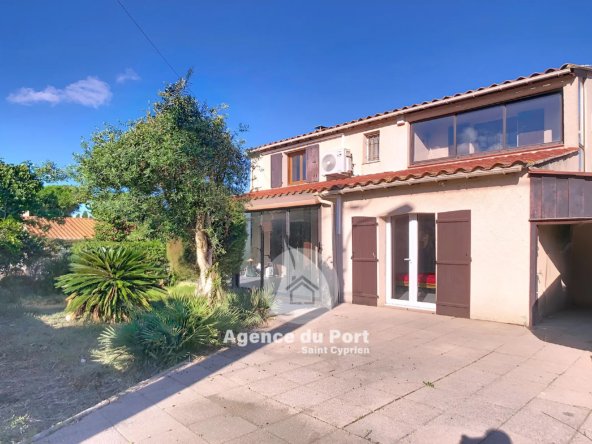 Villa 4 faces avec jardin, véranda et climatisation à Latour-Bas-Elne