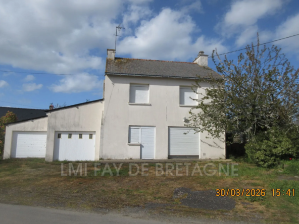 Maison à rénover en village calme à Saint-Nicolas-de-Redon