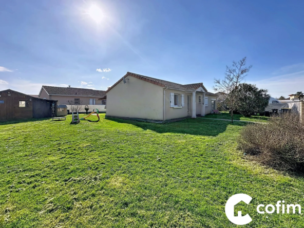 Maison de plain-pied avec jardin à Bordères-sur-l'Échez - 3 chambres, 105 m²