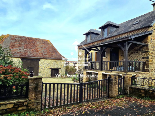 Maison de campagne à vendre à Savignac-Lédrier - 129 m² avec jardin