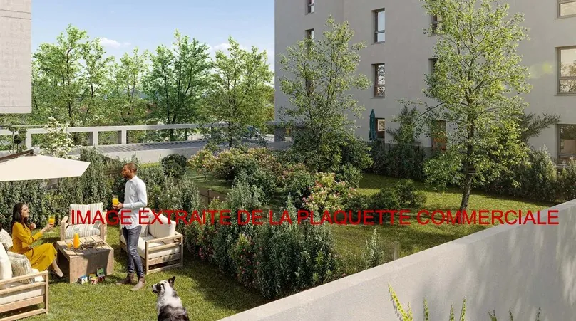 Studio neuf à Echirolles avec jardin et livraison en 2028 à vendre 