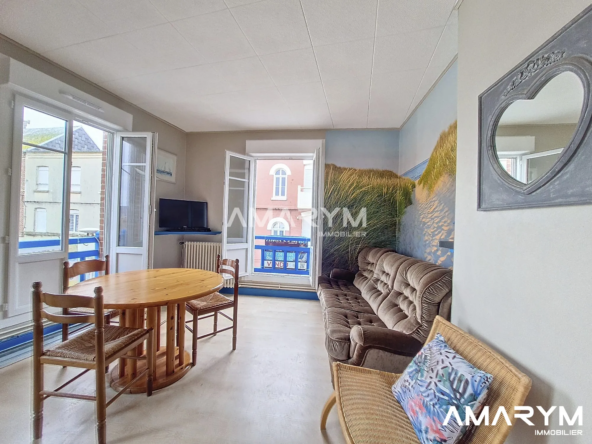 Appartement 2 pièces avec vue dégagée à Ault - Investissement ou résidence secondaire