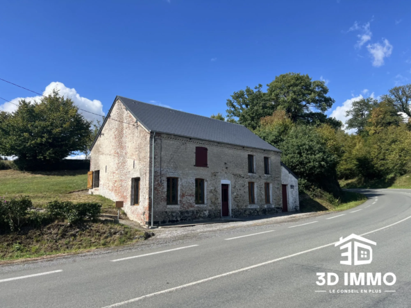Maison à vendre à Liessies avec fort potentiel de rénovation et parking