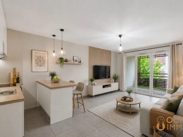 Appartement T3 avec ascenseur et parking en vente à Aucamville