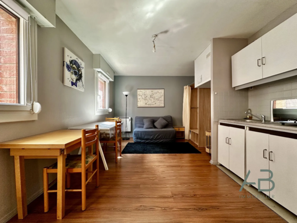 Studio de 24 m² à Lille proche La Catho et métro Cormontaigne – Idéal investissement étudiant