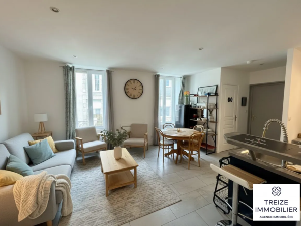 Charmant appartement T2 en centre-ville d'Auray, à proximité du port Saint-Goustan