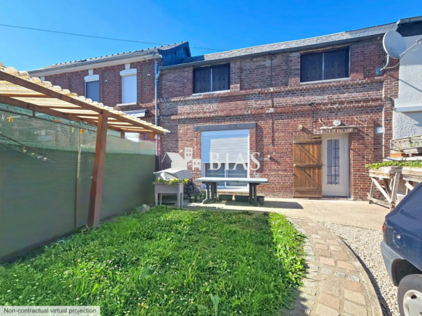 Maison à vendre à Roumare - Charmante maison avec jardin, garage et emplacement stratégique