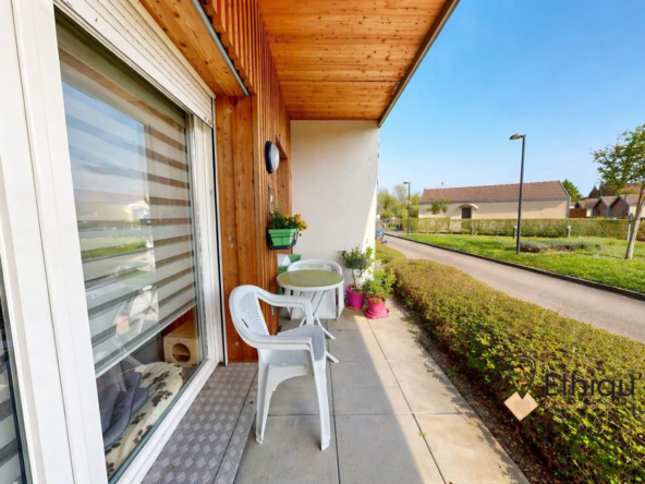 Appartement 2 pièces avec balcon à Ostwald - Investissement locatif sécurisé