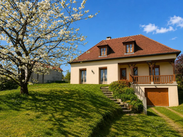 Belle maison familiale à La Souterraine avec jardin arboré et vie de plain-pied