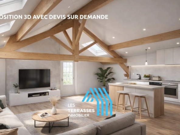 Plateau brut de 83 m² à Montélimar, à aménager en cœur de ville