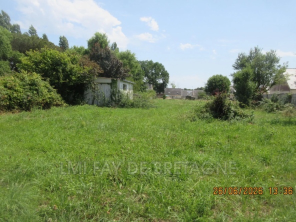 Terrain à vendre à Sainte-Anne-sur-Brivet de 791 m², viabilisation à prévoir