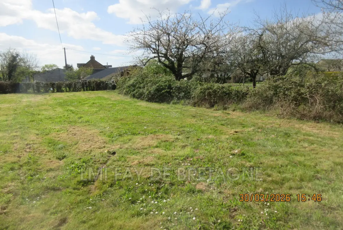 Terrain constructible de 305 m² à vendre à Saint-Nicolas-de-Redon 