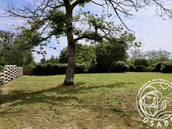 Terrain constructible à vendre à MAGESCQ en lisière de forêt