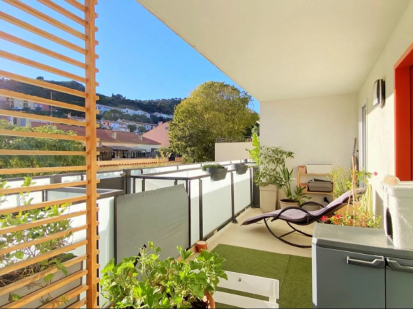 Appartement 2 pièces à vendre à Port-Vendres avec terrasse et parking