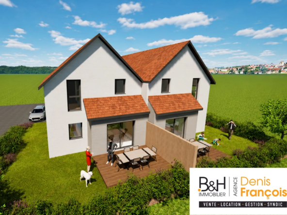 Terrain constructible de 2,35 ares à Chatenois avec permis de bâtir