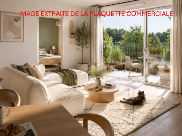 Appartement neuf T2 au Rheu avec balcon, parking et TVA réduite, livraison 2028
