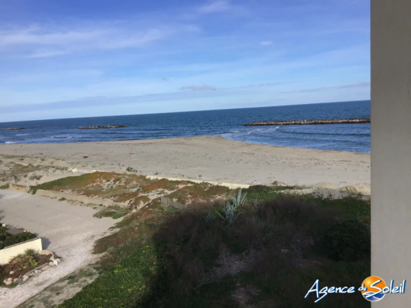 Appartement T2 avec vue mer, terrasse et parking sécurisé au Barcarès