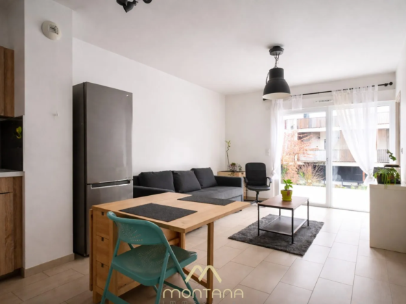 Appartement avec terrasse privative à Metz - 38 m², 1 chambre, résidence récente