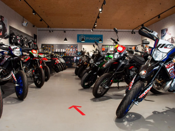 Fonds de commerce pour vente et réparation de motos à L'Arbresle