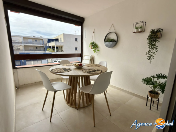 Appartement T2 rénové à Saint-Cyprien Plage avec terrasse et parking