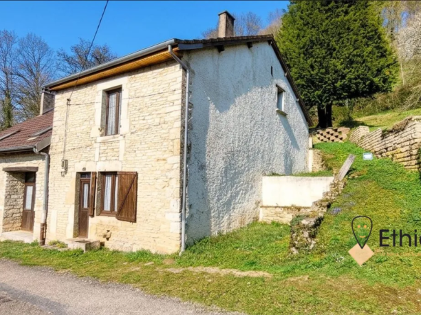 Maison de campagne en pierre à Vitry-lès-Nogent avec grand terrain et potențiel