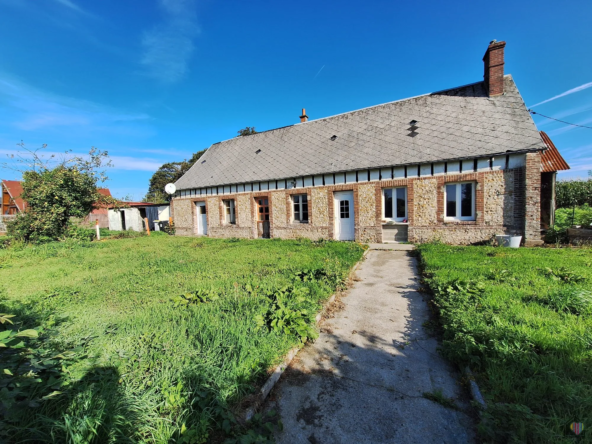 Longère normande à rénover avec potentiel exceptionnel à Sainte-Hélène-Bondeville