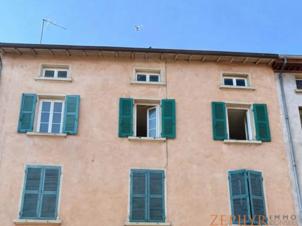 Appartement T2 à vendre au cœur de L'Arbresle, 34,5 m² viabilisé et idéalement situé