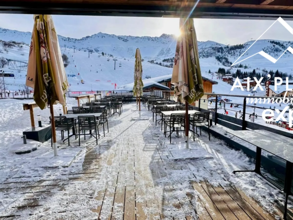 Fonds de commerce snack/bar à vendre à Saint-François-Longchamp avec terrasse panoramique