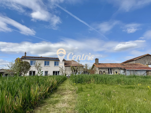 Maison 3 chambres avec grand terrain à Fenery, calme et nature