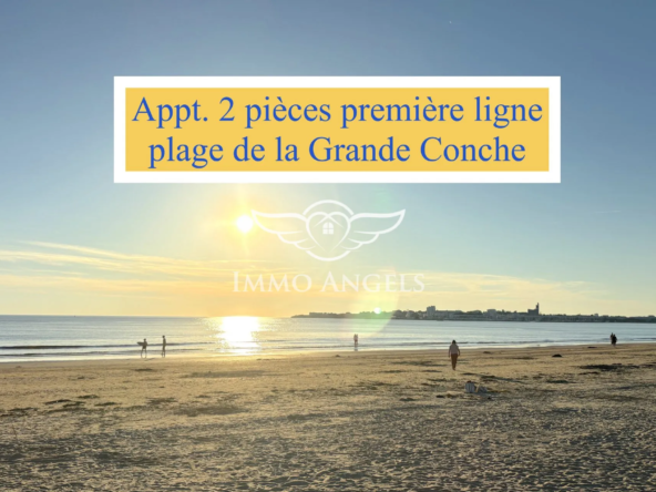 Appartement T2 Vue Mer à Royan en Première Ligne - Résidence ou Investissement